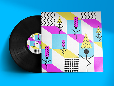 Vinyl record adobe photoshop design figma graphic design illustration pattern