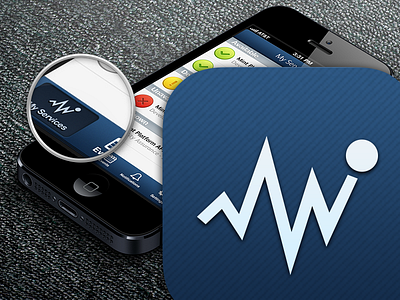 StatusNow - My Services UI & Icon app store apple icons services status ui user interface whitespace