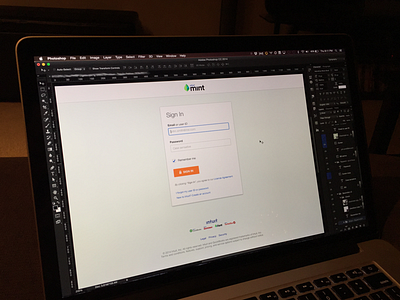 Mint Rebrand: Hosted Sign In