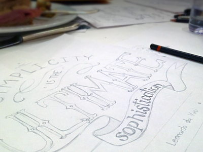 Quick Sketch: Quote Typography intuit pencil quote sketch type typography xd forum