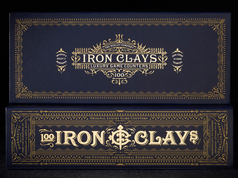 Iron Clays 100 by Chad Michael Studio on Dribbble