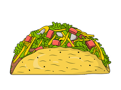 Tacos vector Illustration