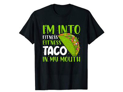 Tacos T-Shirt design animation art branding design graphic design illustration logo motion graphics tacos t shirt design ui vector