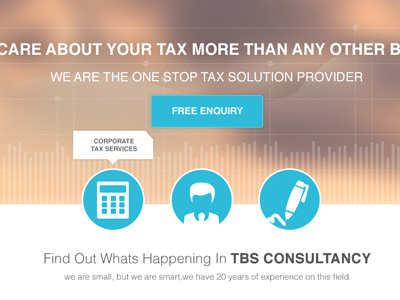 Tbs background website design