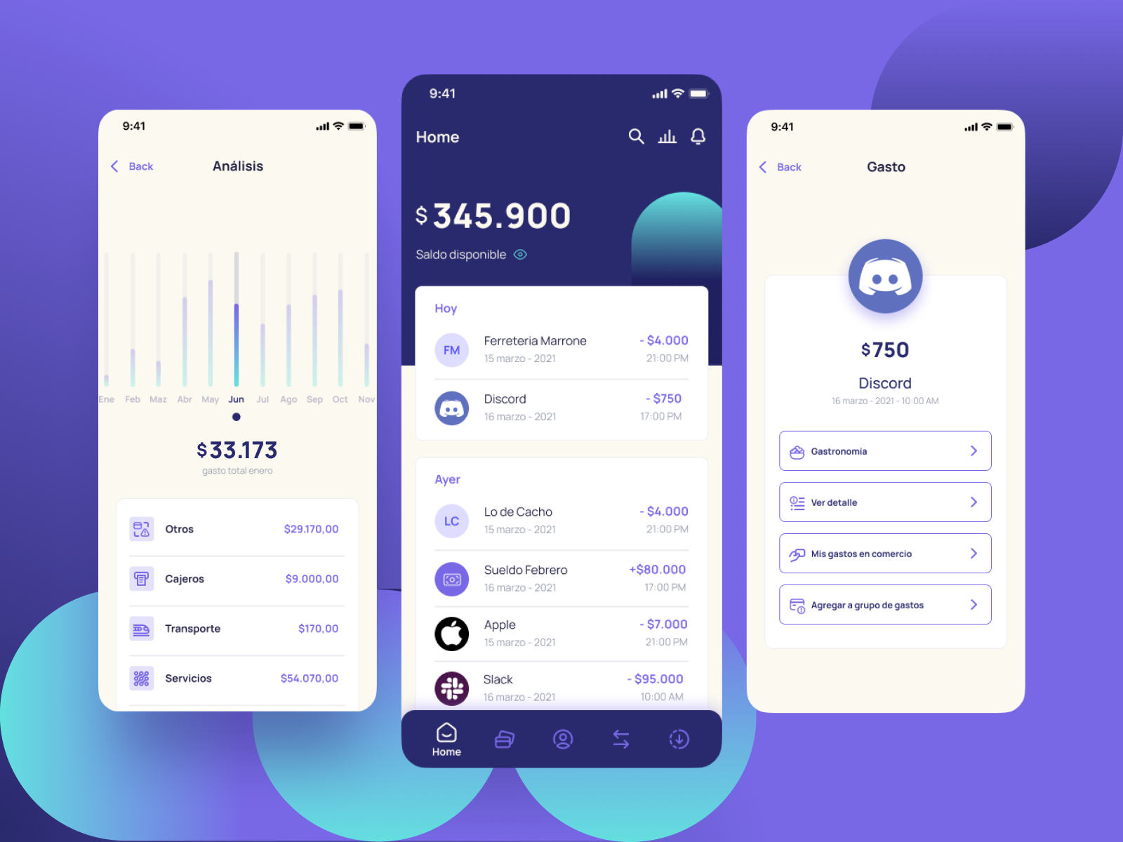 Kapital Mobile App by Salvador Fernández for Indicius on Dribbble