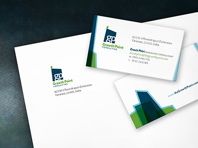 Growthpoint Identity branding identity stationery