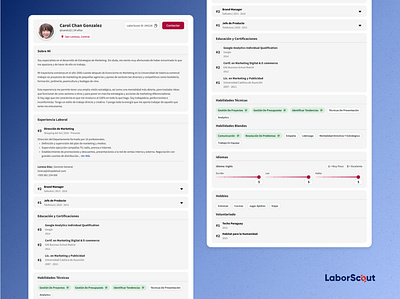 LaborScout, Recruitment Platform |📍LATAM product design ui ux