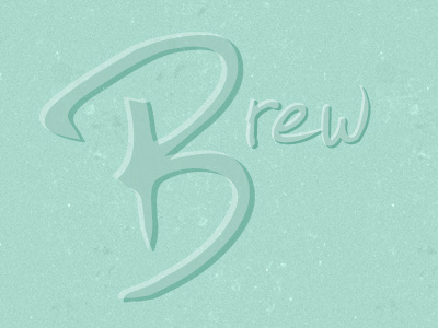 Brew brew font texture type typeface