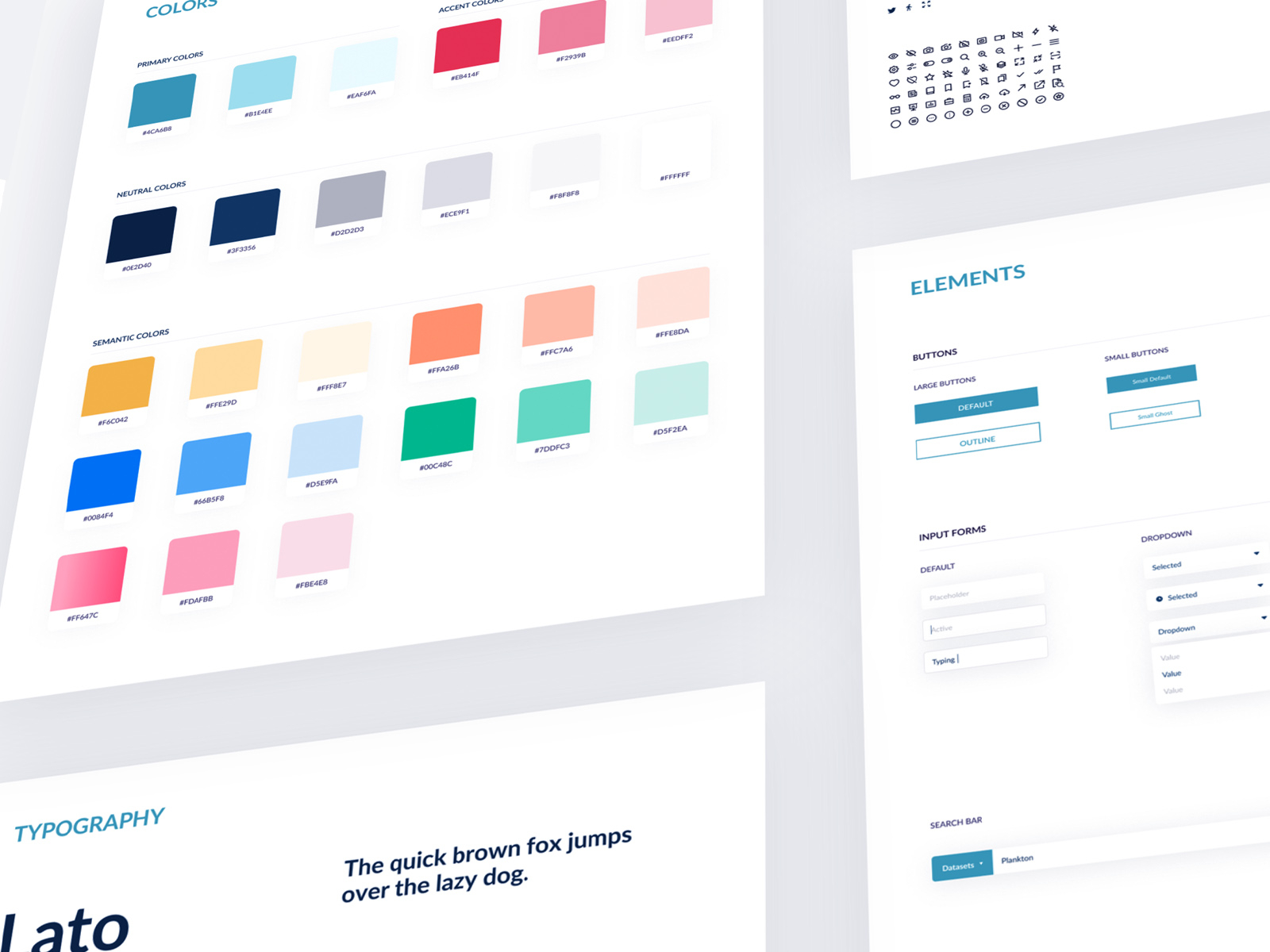 Design System & Component Library by Ben Adams for Element 84 on Dribbble