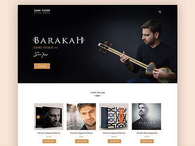 Sami Yusuf Official band barakah cover design home iran islamic music sami ui