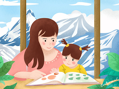 Parent-child reading ps ps手绘板