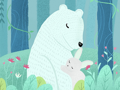 Forest bear hug product design