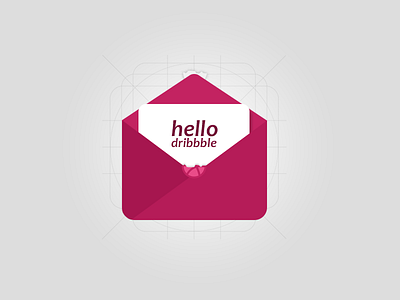 Hello Dribbble debut dribbble firstshot hello invite player thanks