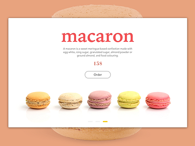 Shopping Card - DailyUI #016 candy card clean color daily ui macaron order shop