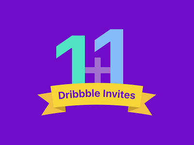 2 Dribbble Invites draft dribbble invitation invite invites player