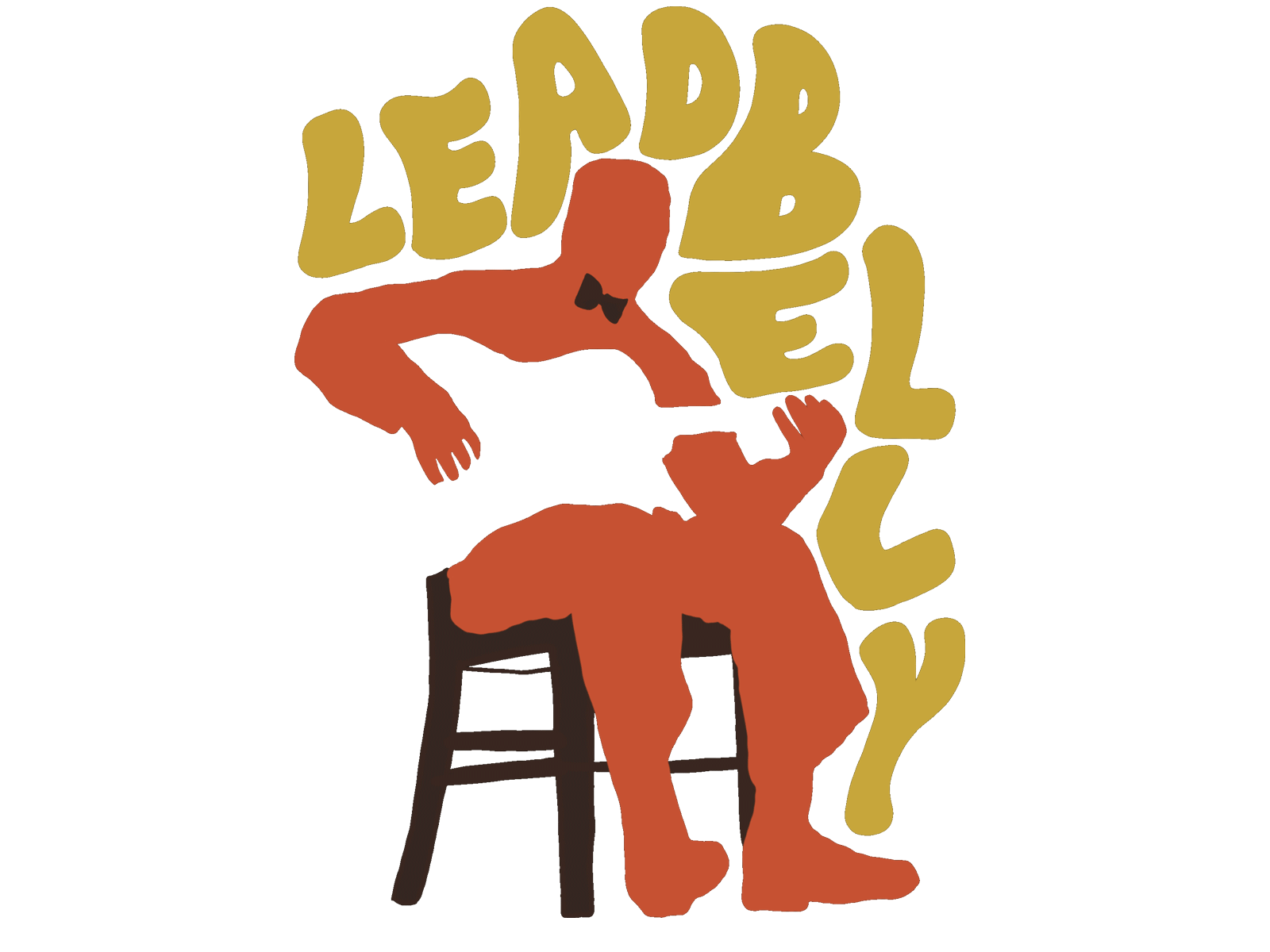 Lead Belly Animation animation animation 2d blues color block gif illustration lead belly lettering music musician