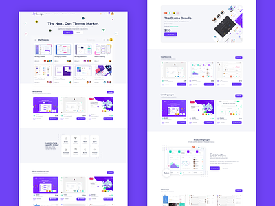 CSS Ninja - Upcoming Marketplace clean components dashboards design illustration landing pages marketplace modern ui