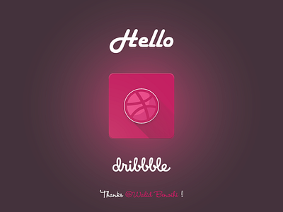 Hello Dribbble first shot