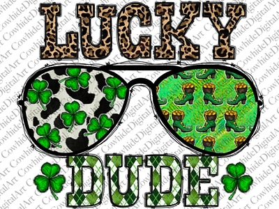 Lucky Dude Png, Love Lucky, Happy St Patricks Day PNG 3d animation app branding design graphic design illustration logo ui vector