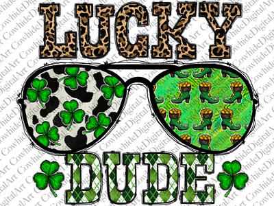 Lucky Dude Png, Love Lucky, Happy St Patricks Day PNG 3d animation app branding design graphic design illustration logo ui vector