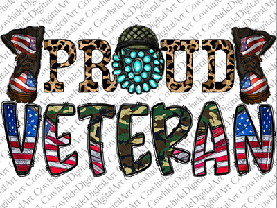 Proud Veteran American Flag PNG, Army Veteran Flag PNG 3d animation app branding design graphic design illustration logo ui vector