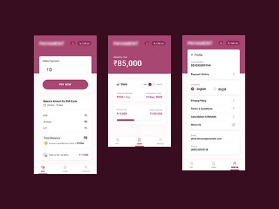 Payment Service App Design
