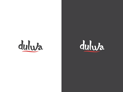 Dulwa branding design flat icon illustration logo vector