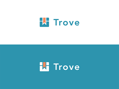 Trove branding design flat icon illustration logo typography ui ux vector