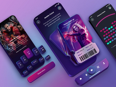 Movie Ticketing App Design