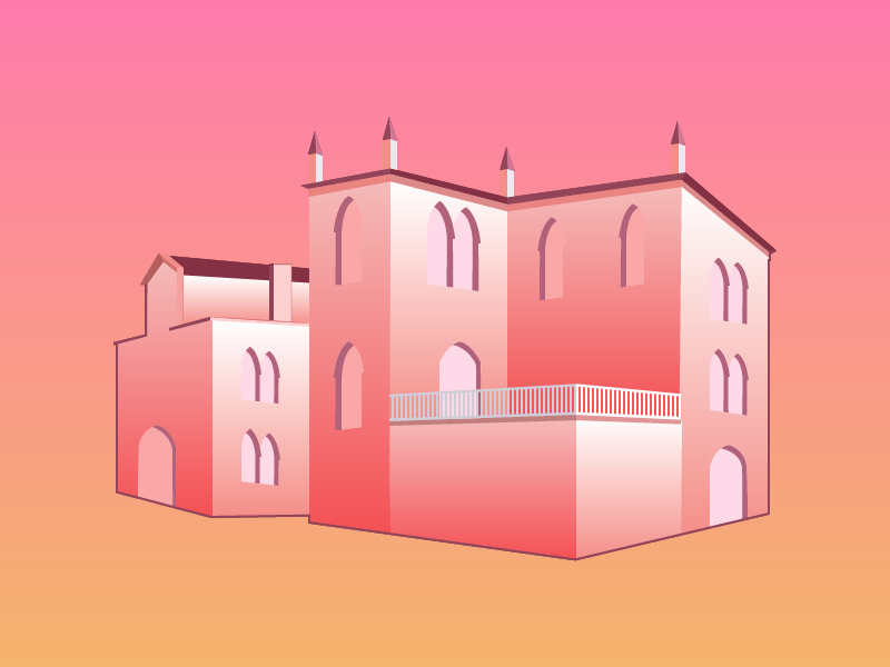 Venice City simpleillustration graphicdesign illustration venicecity cityillustration
