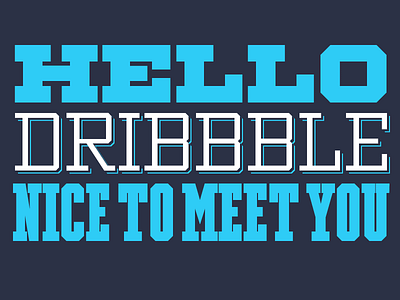 Hello! athletic fonts sports