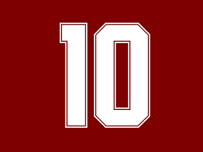 Advent calendar 10 10 advent calendar athletic design fonts sports