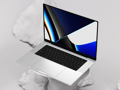 Macbook Pro 2021 Light Mode 3d design graphic design macbook mockup photoshop