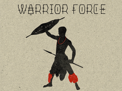 Warrior Force illustration warrior
