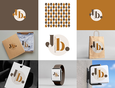 Juliana's Boutique Logo Design 3d animation app branddesign branding design graphic design illustration logo logodesign motion graphics typography ui ux vector