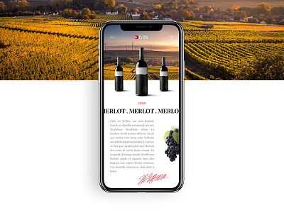 Concept app wine