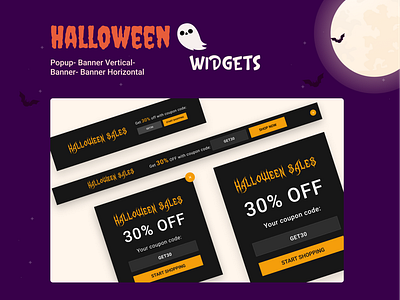 Halloween Sales Widget