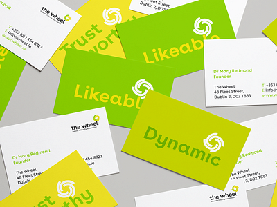 Business Cards branding businesscard design graphicdesign green identity