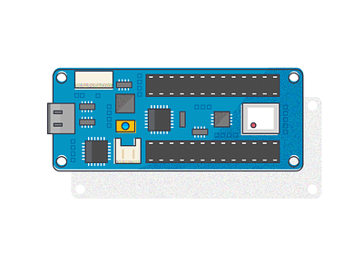 Arduino MKR WiFi 1010 arduino boards illustration internetofthings iot tech
