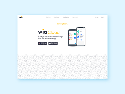 Coming soon... Internet of Things App with Wia Cloud