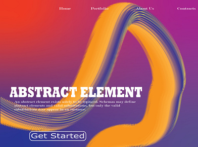 ABSTRACT ELEMENT abstract graphic design illustration ui ux vector