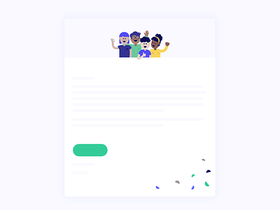 Putting personality into emails app banner branding character design email graphic graphicdesign icon illustration logo minimal sketch ui ux vector website