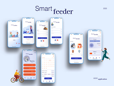 Smart feeder (mobile application)