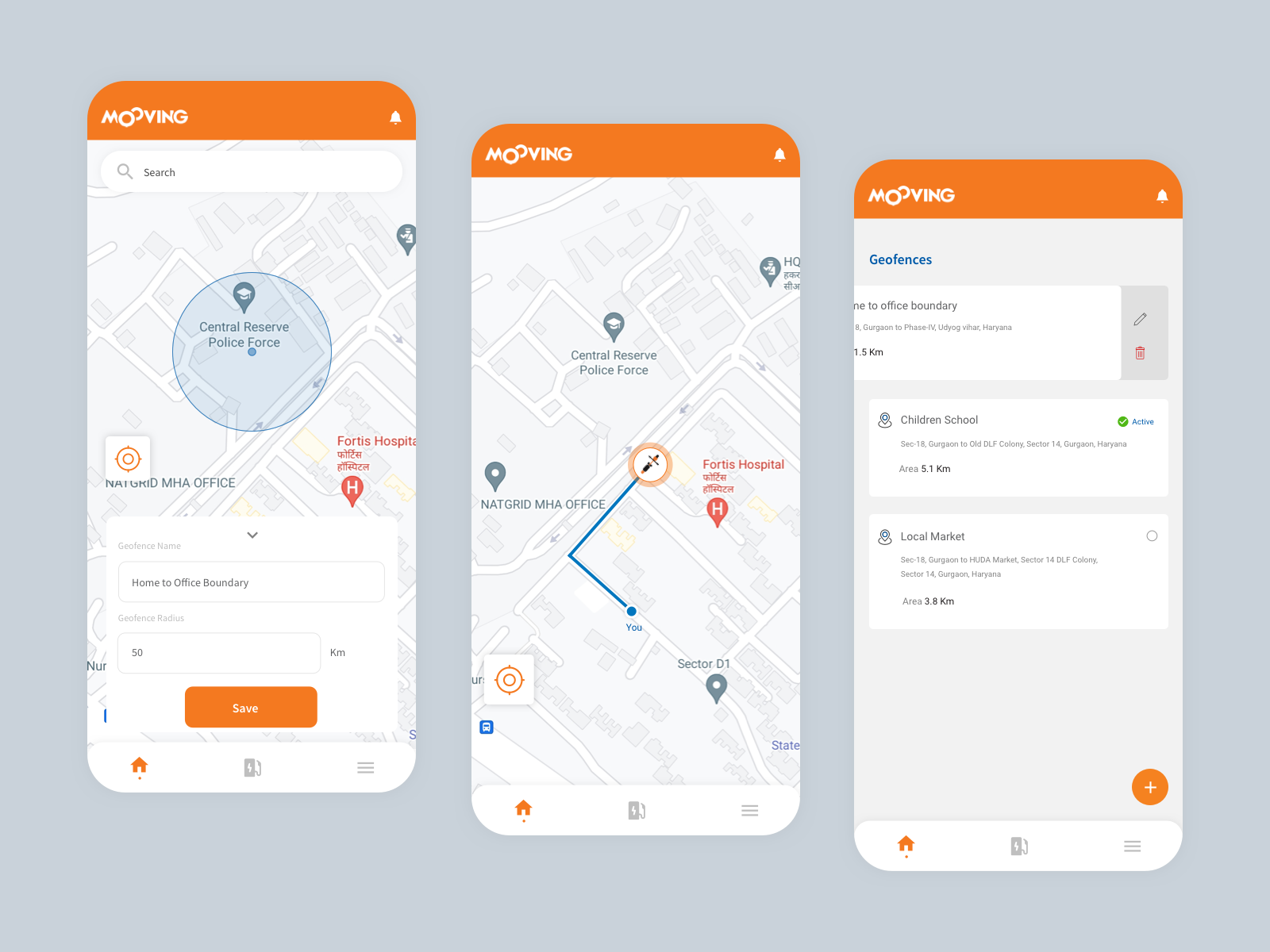 traccar ui geo fence are global