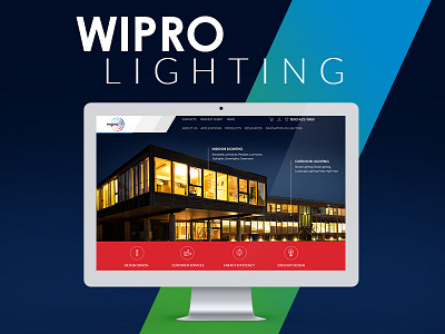Wipro Lighting website concept concept design education interaction ux webdesign webdevelopment