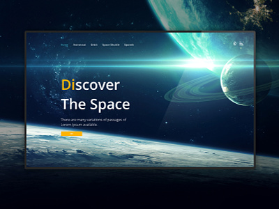 Space space web desgin web site
