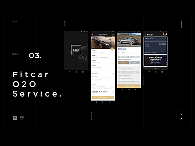 Fitcar design graphic ui