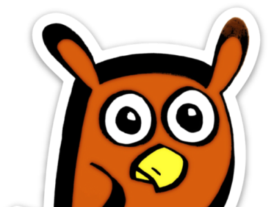 Owl Sticker