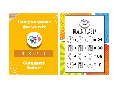 brain teaser social media designer | instagram post design awesome t hirt designer business post designer design graphic design instagram post design social media designer social media post design