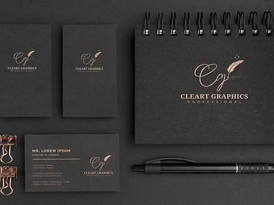 clean logo design, custom logo design, business logo design